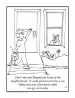 Coloring page 9: Curly tails