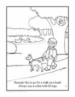 Coloring page 10: Basenji puppies